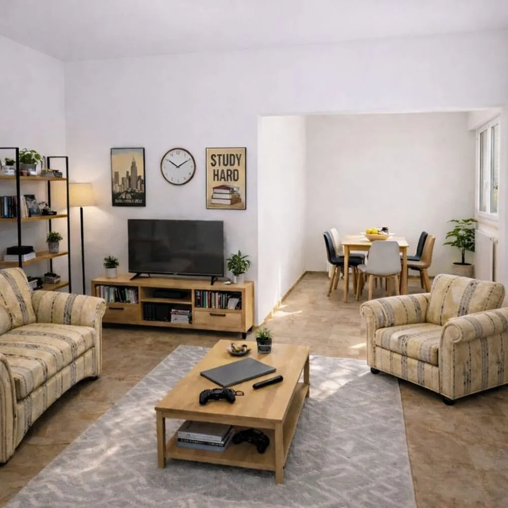 Séjour - Appartement T3 Spacieux à Illkirch-Graffenstaden