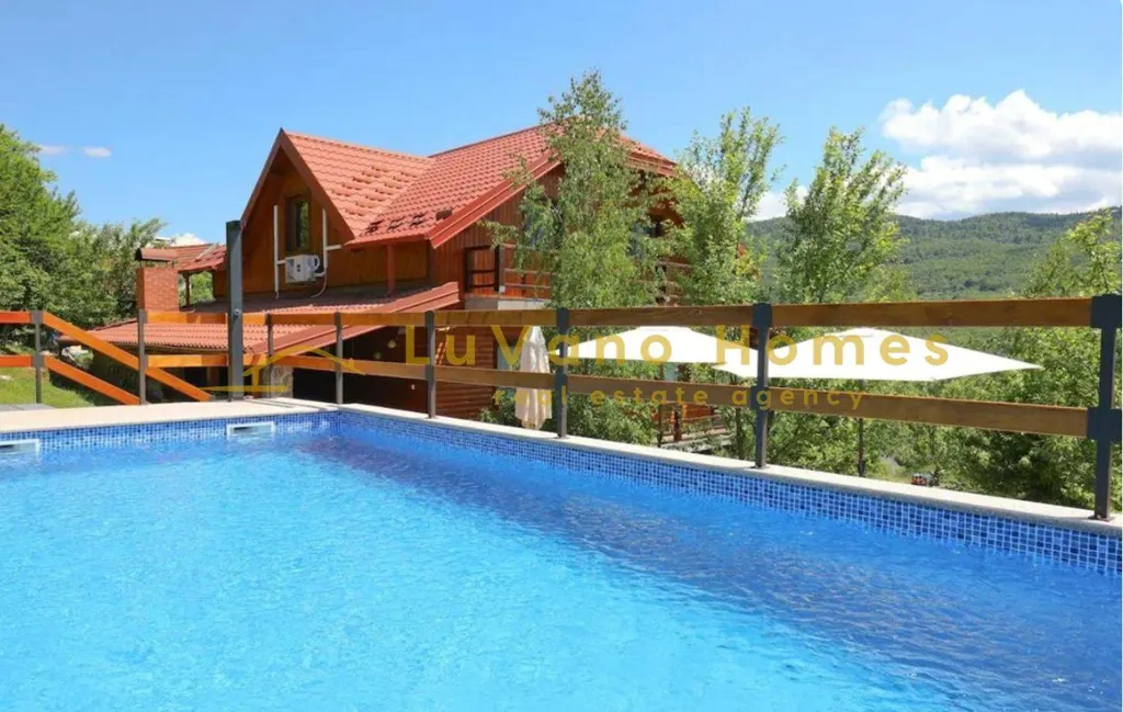 Pool - Self-Contained House with Pool in Kuterevo, Otočac