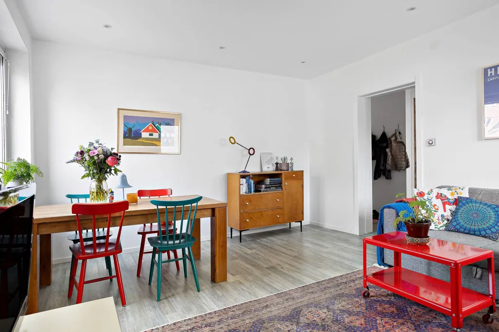 Soggiorno - Penthouse Flat with Two-Aspect Windows in Malmö