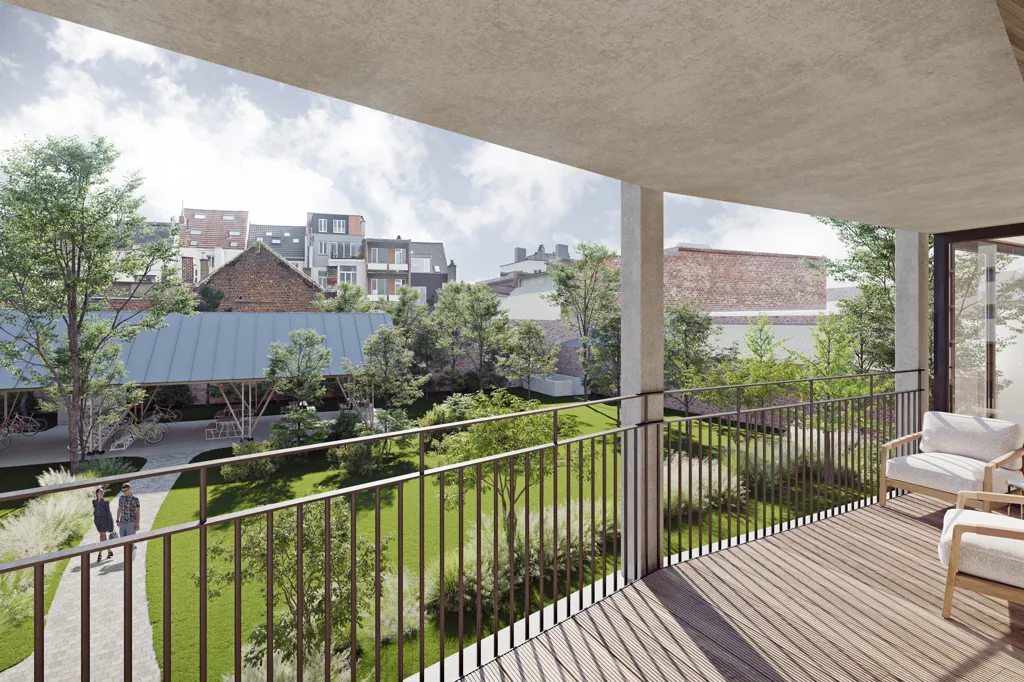 Terrass - New Build Apartment with Terrace in Elsene