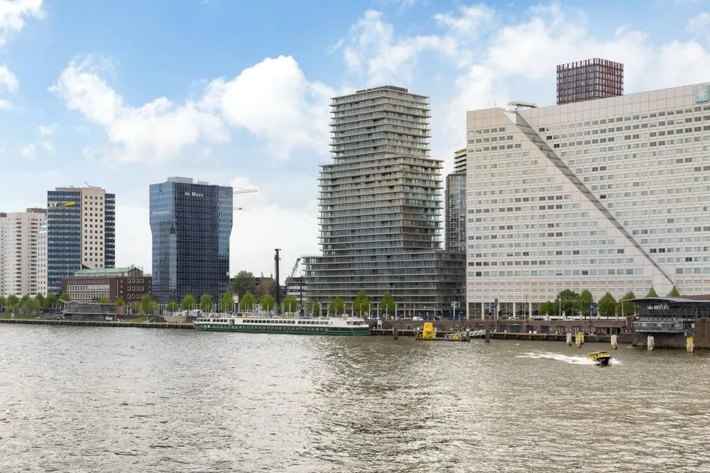Extérieur - Modern Apartment with Balcony in Rotterdam
