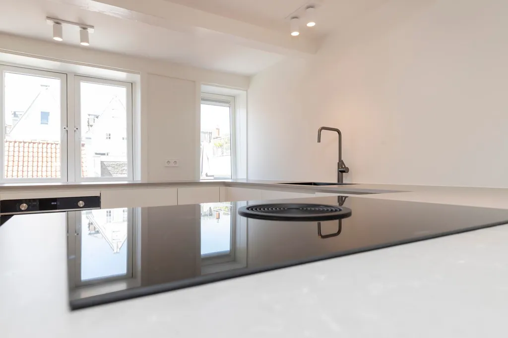 Köök - Duplex Apartment with Canal View in Amsterdam