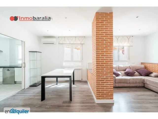 Séjour - Modernised Flat with Air Conditioning in Arganzuela