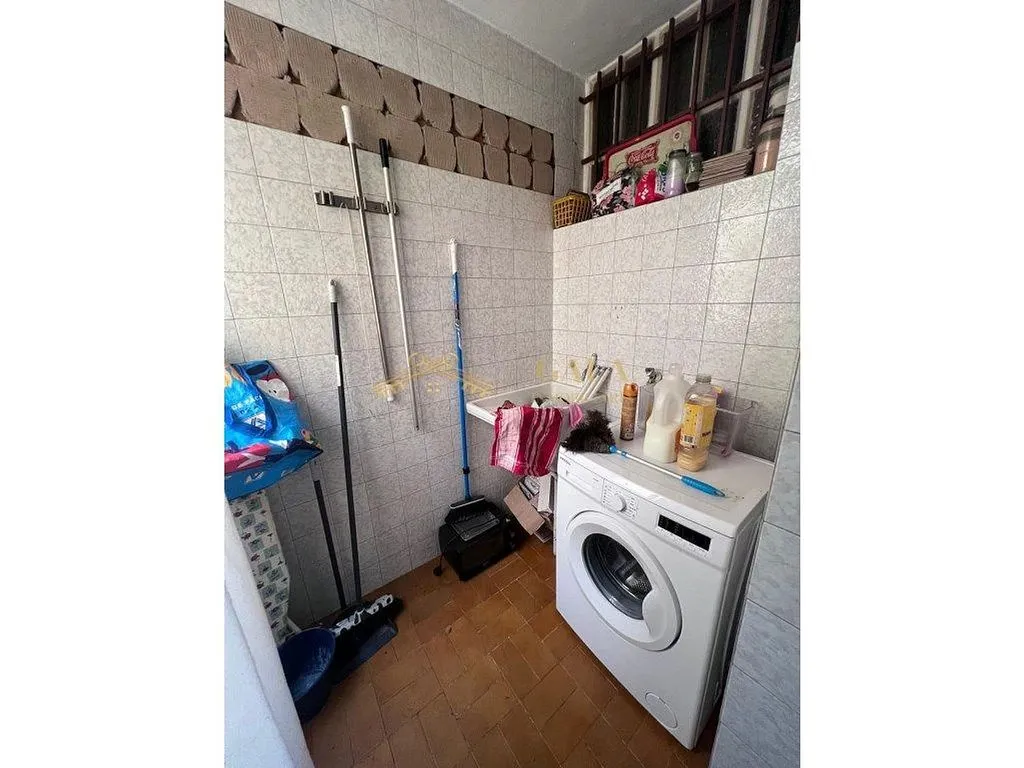 Pesuköök - Spacious Flat with Terrace in Cáceres Centre
