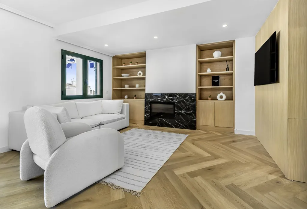 Séjour - Renovated Duplex with Sea View in San Pedro