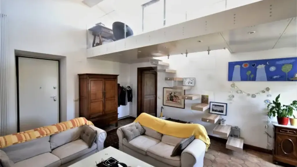 Séjour - Panoramic Apartment with Terrace in Perugia