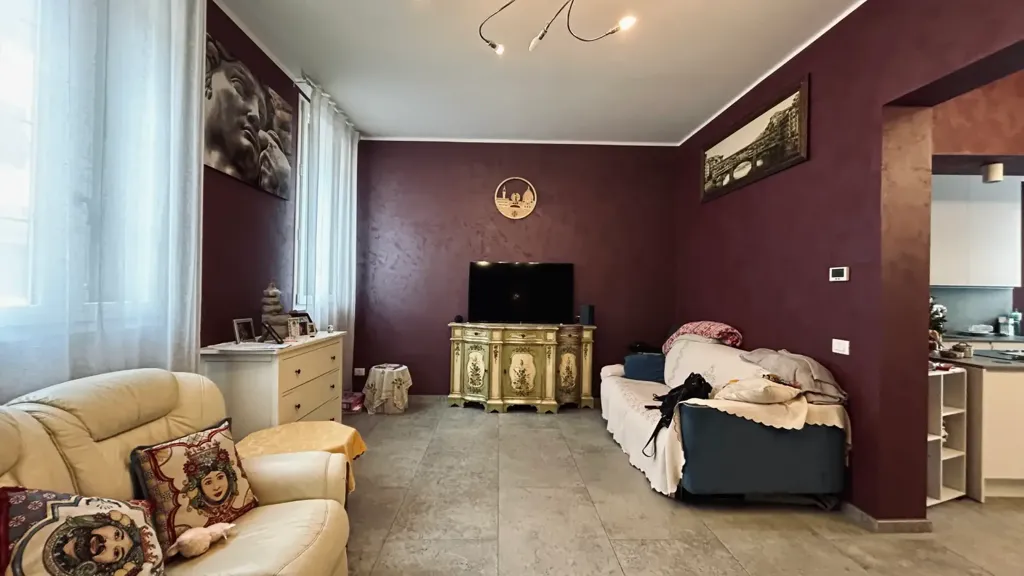 Living Room - Historic Villa with Garden in Florence