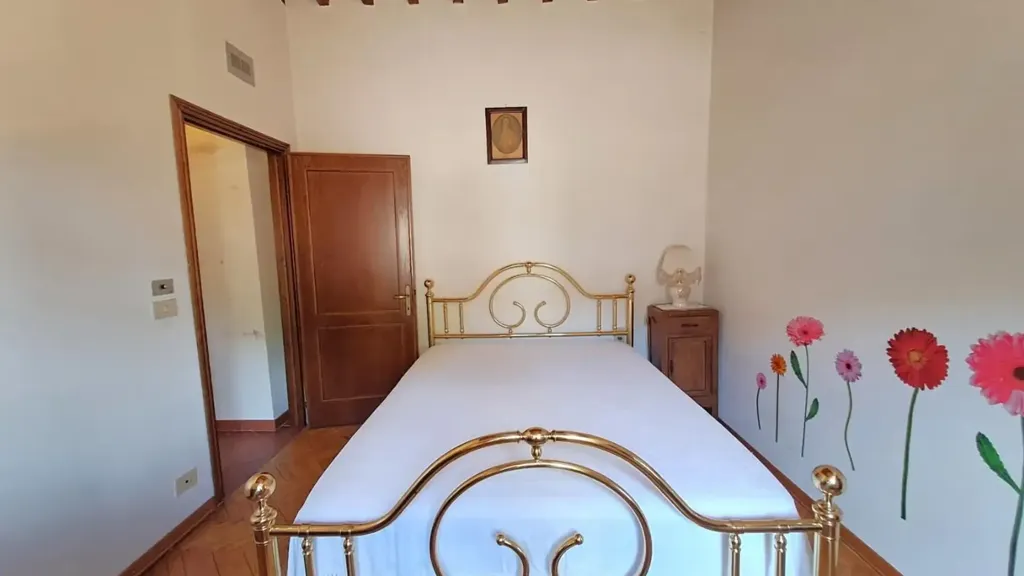 Chambres - Rustic-Style Terraced Apartment near Castellina