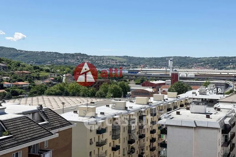 Balcony - Bi-Level Attic Apartment with Sea View in Trieste