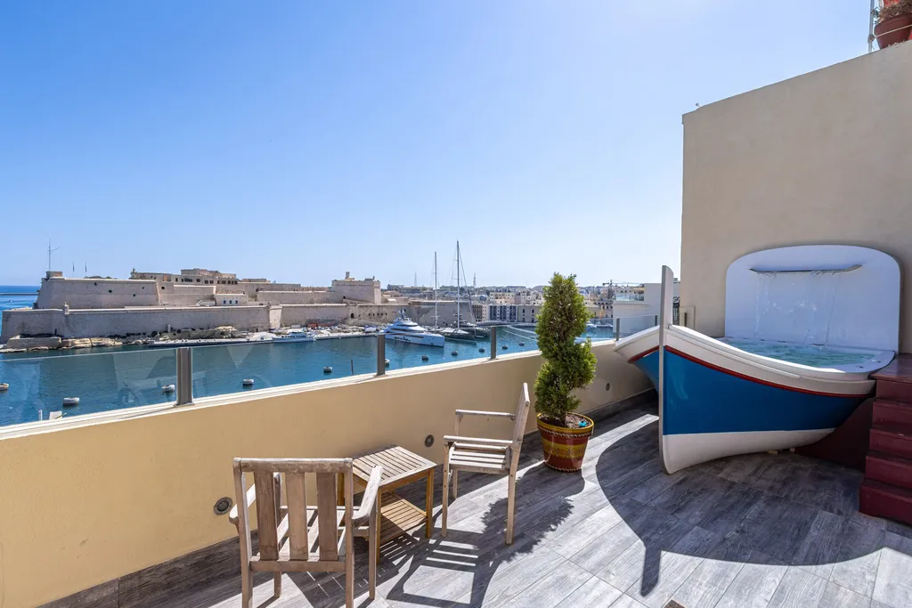 Terrasse - Maison 4 chambres à Senglea