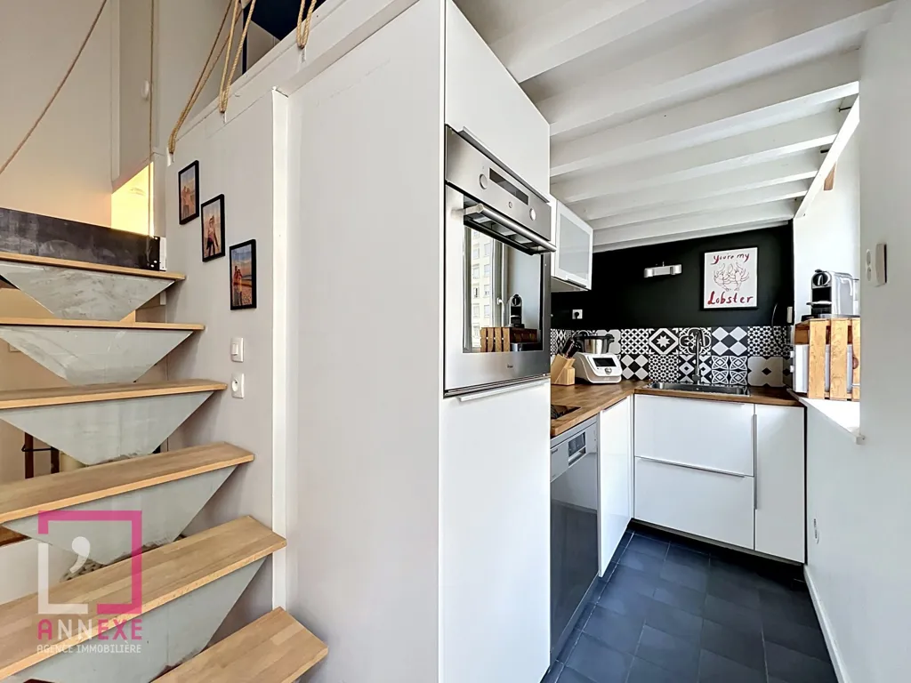 Cucina - Charming Canut Flat with Garden in Croix-Rousse
