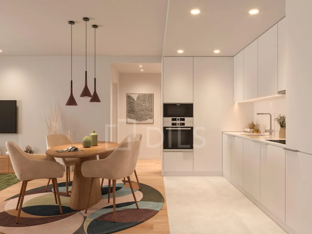 Köök - T2 Apartment with Terrace in Porto