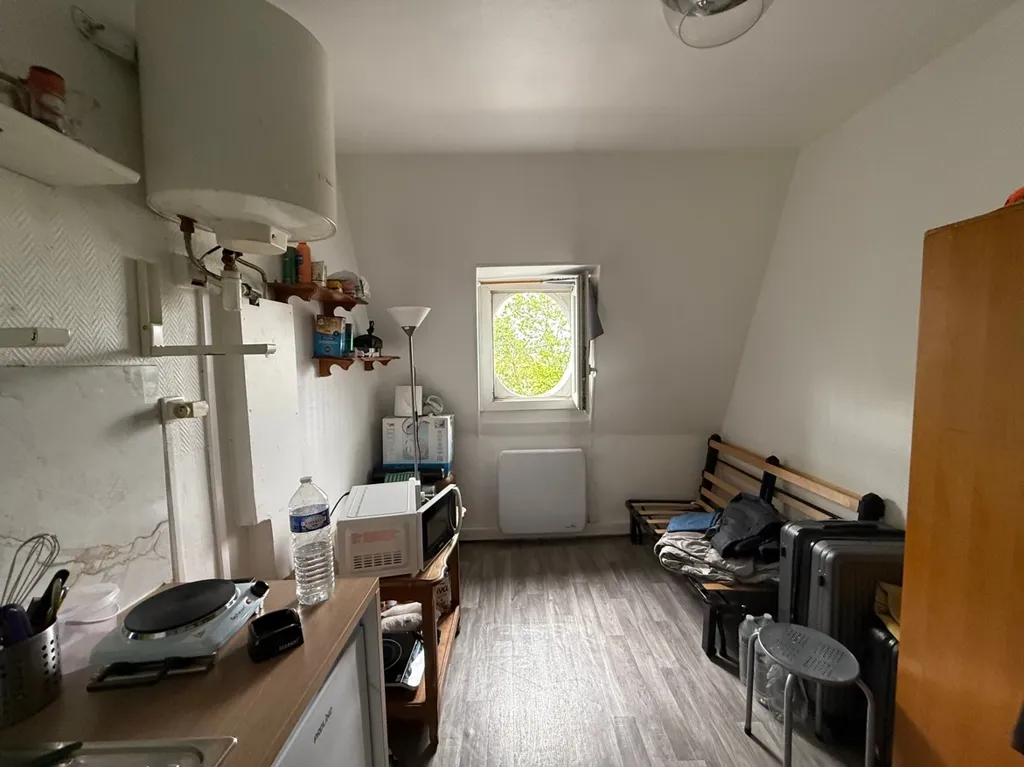Cucina - Studio with Balcony in Paris 10th