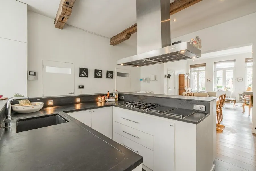Cuisine - Townhouse avec Piscine à Bruges