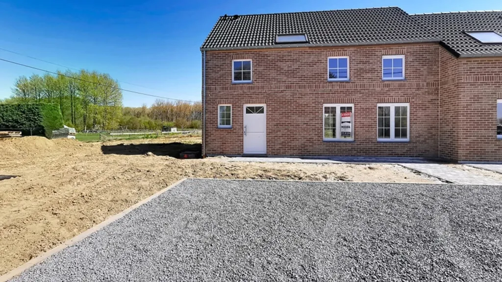 Extérieur - Villa Neuve avec Vue Campagne à Saint-Ghislain