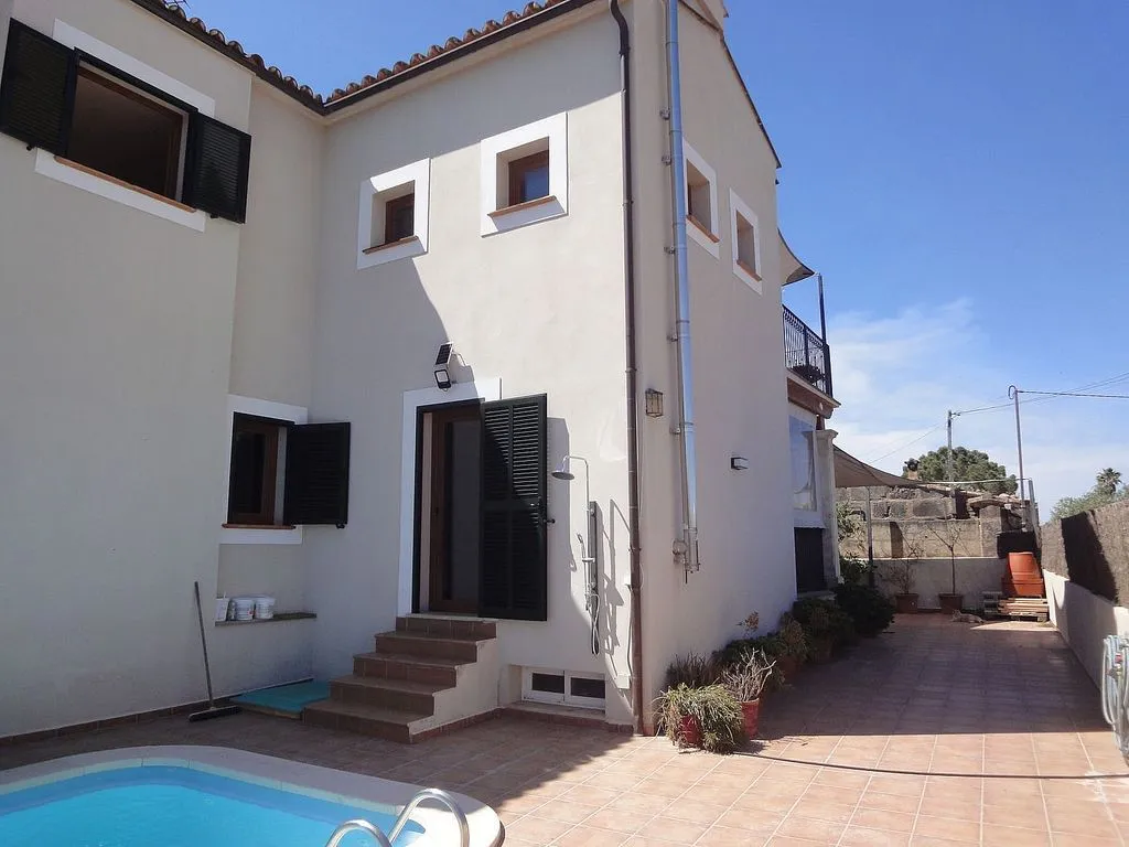 Pool - Chalet with Pool and Terrace in Algaida