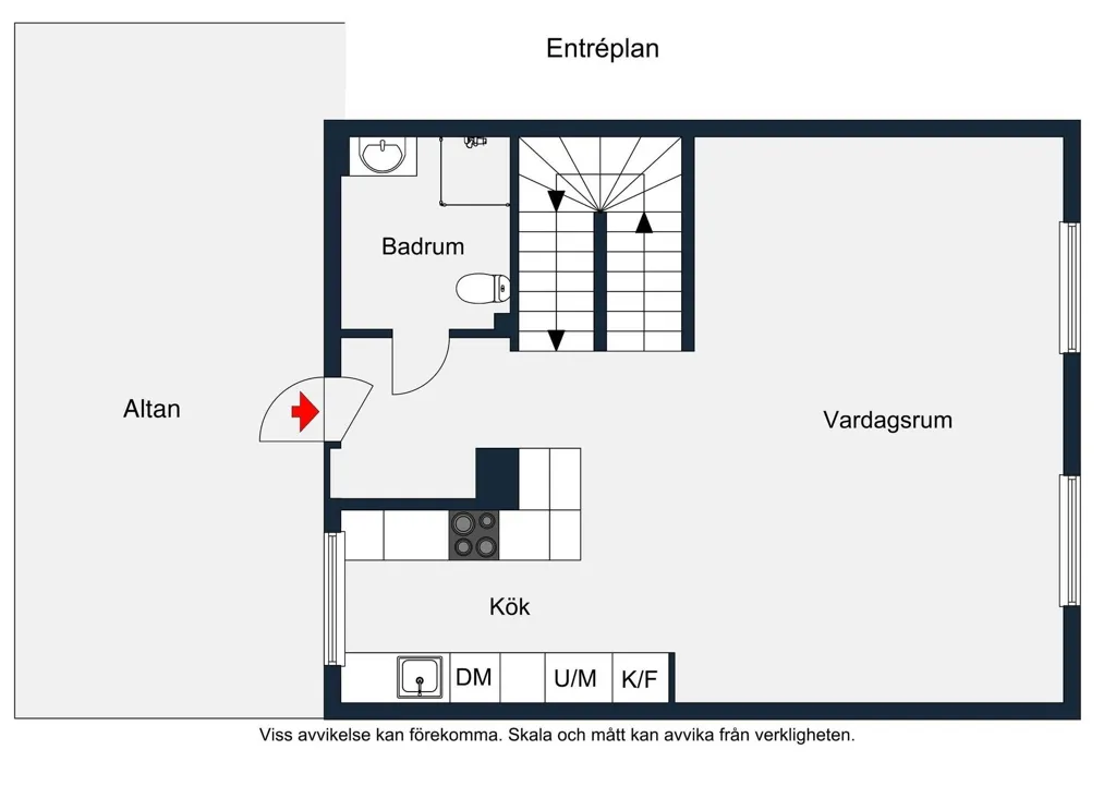 Plaan - Renovated Terraced House with Corner Plot