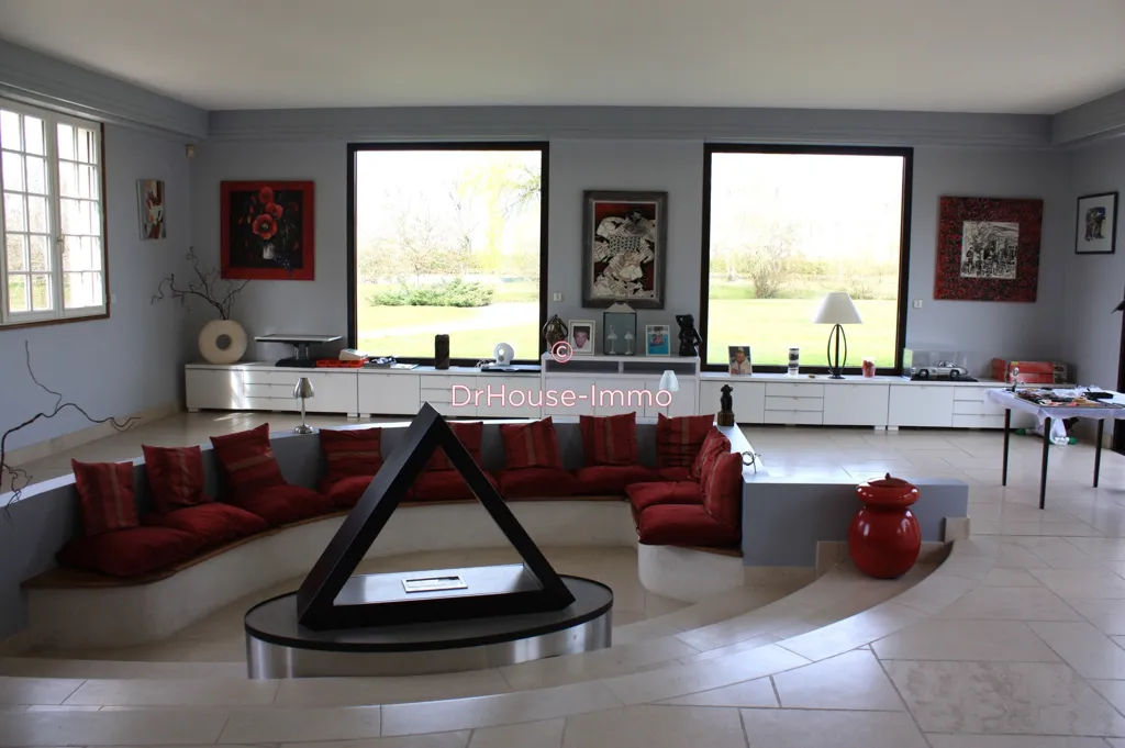 Séjour - Maison de 8 Chambres avec Piscine à Coullons