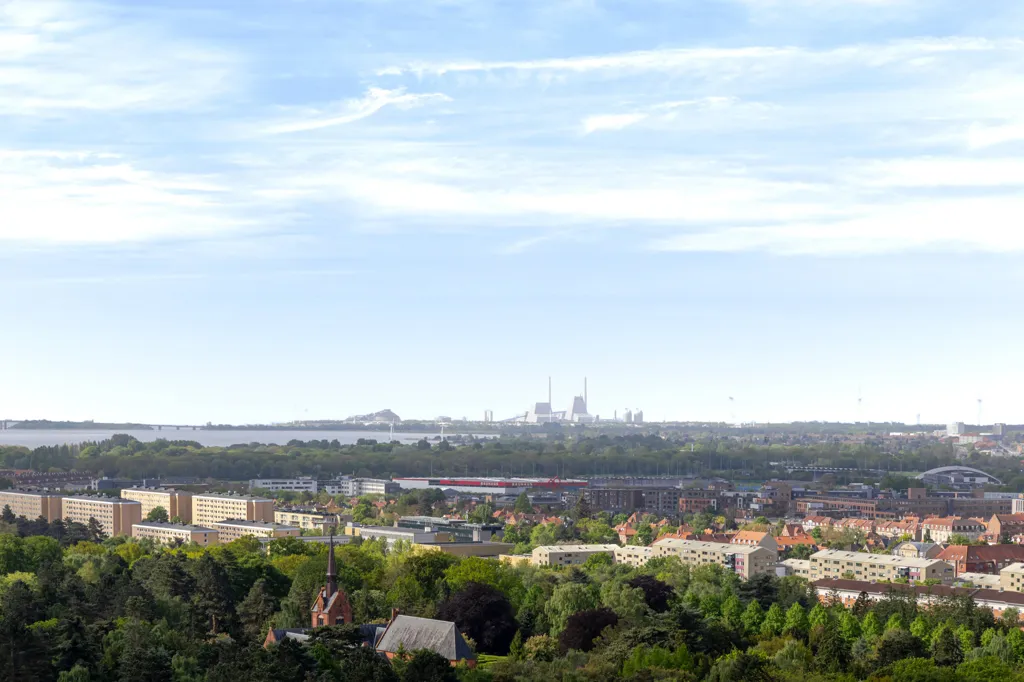 Vista aérea - Apartment with City View in Copenhagen V