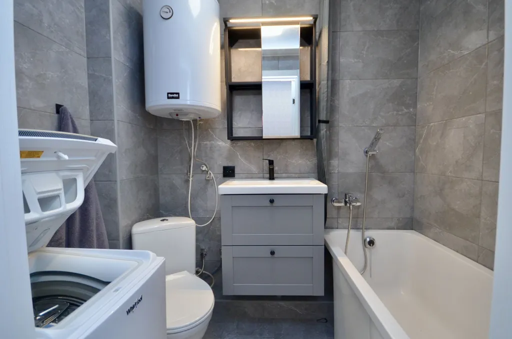 Salles de bain - Renovated Apartment with Stone House in Ämari