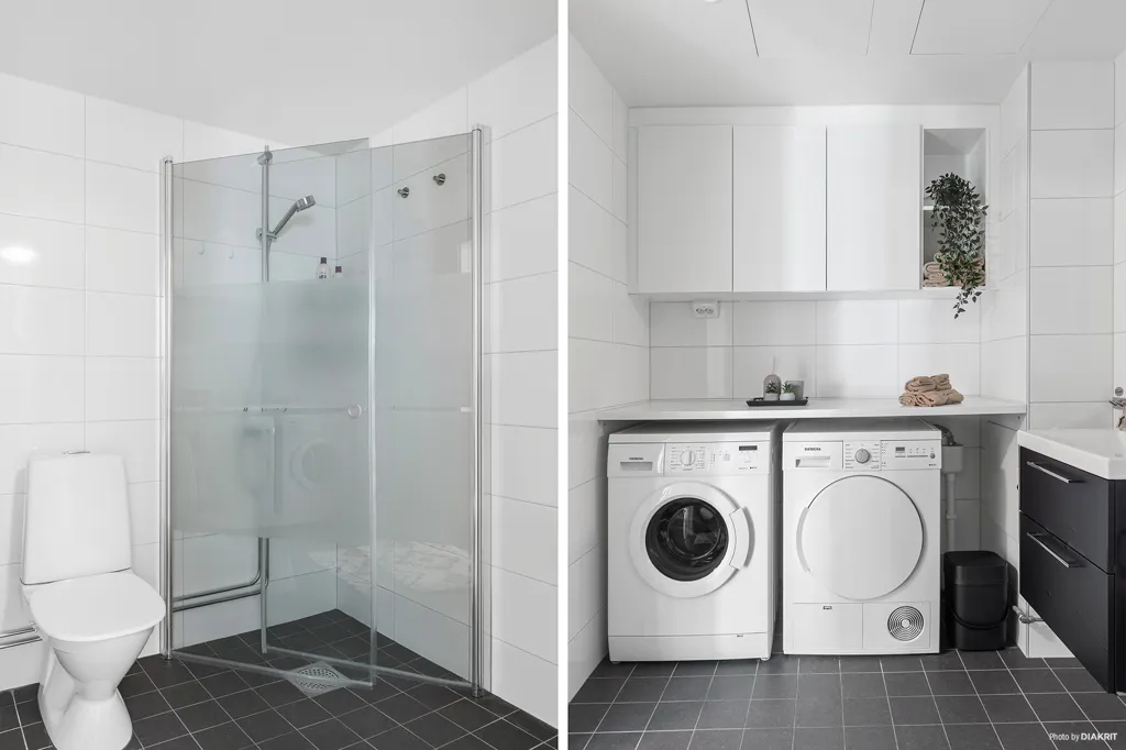 Bagni - Modern Apartment with Panoramic View in Kista Tower