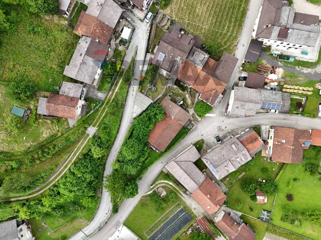 Aerial - Rustic Cottage with Terrace in Lamon