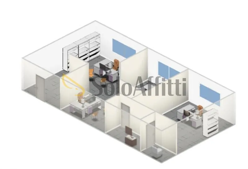 5-toaline ärihoone asukohas Caserta