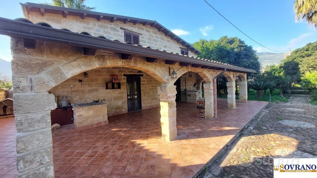 Terrass - Rustic Stone Villa in Carini