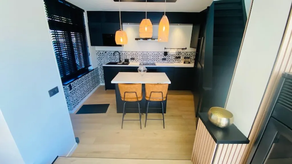 Cuisine - Maison en Pierre avec Terrasse sur Meuse à Namur