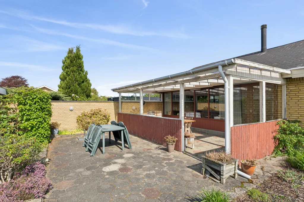 Terrass - Villa with Garden in Silkeborg