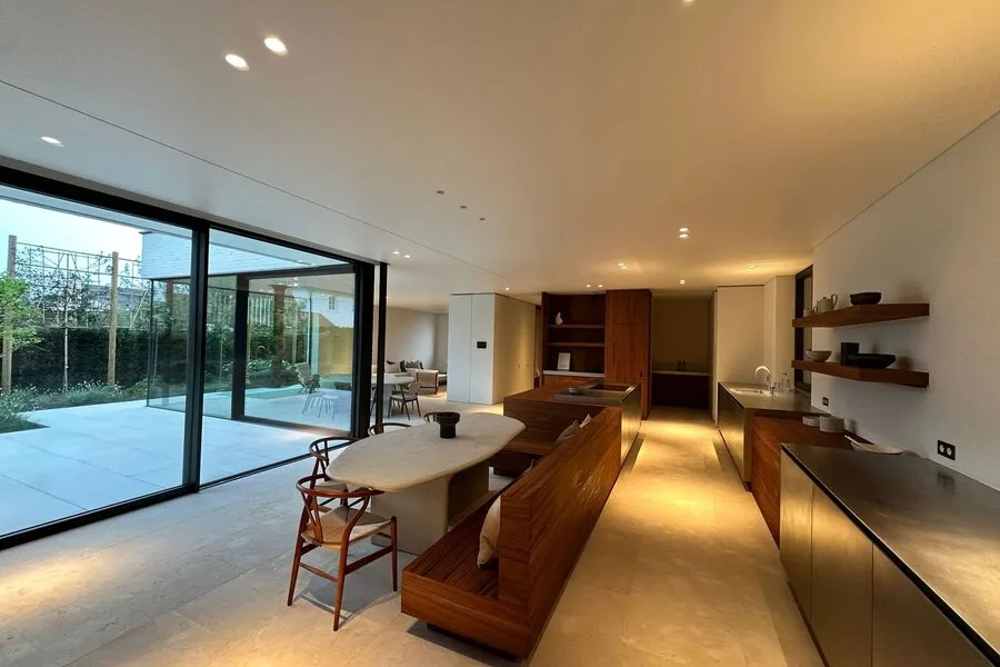 Cuisine - Villa Nouvelle Construction avec Piscine à Knokke
