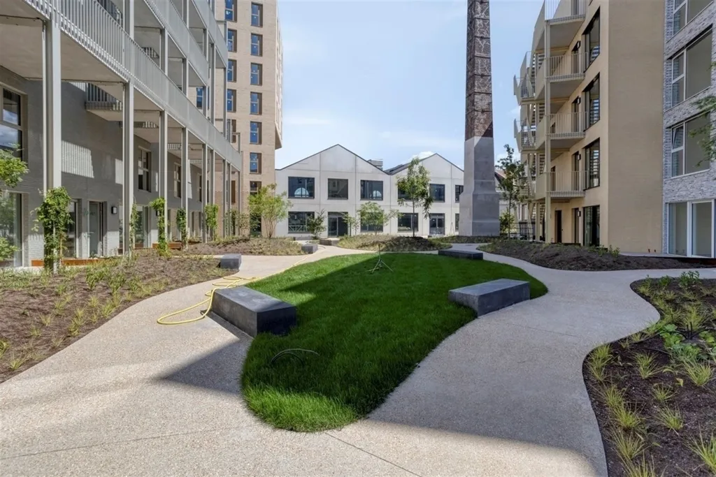Jardin - Appartement Central avec Terrasse à Anvers
