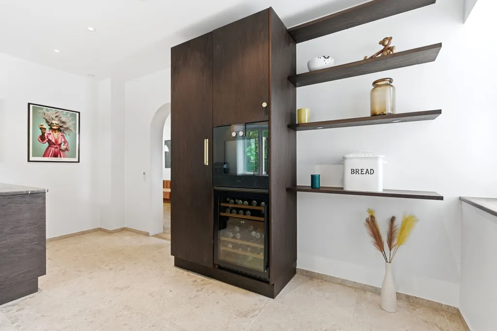 Cuisine - Villa with Forest View in Hammelev
