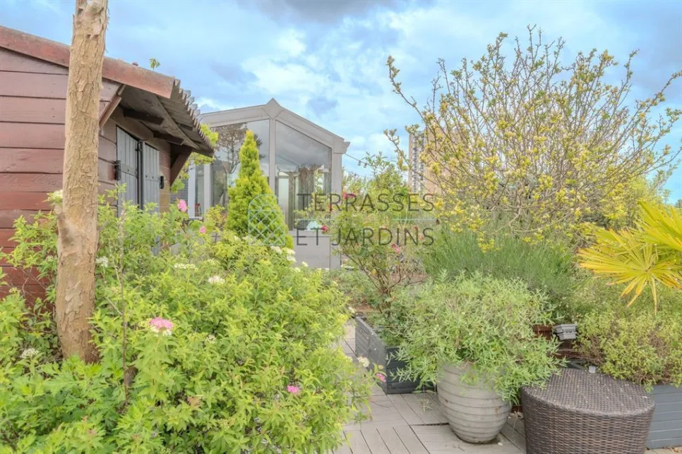 Giardino - Loft with Rooftop in Les Lilas