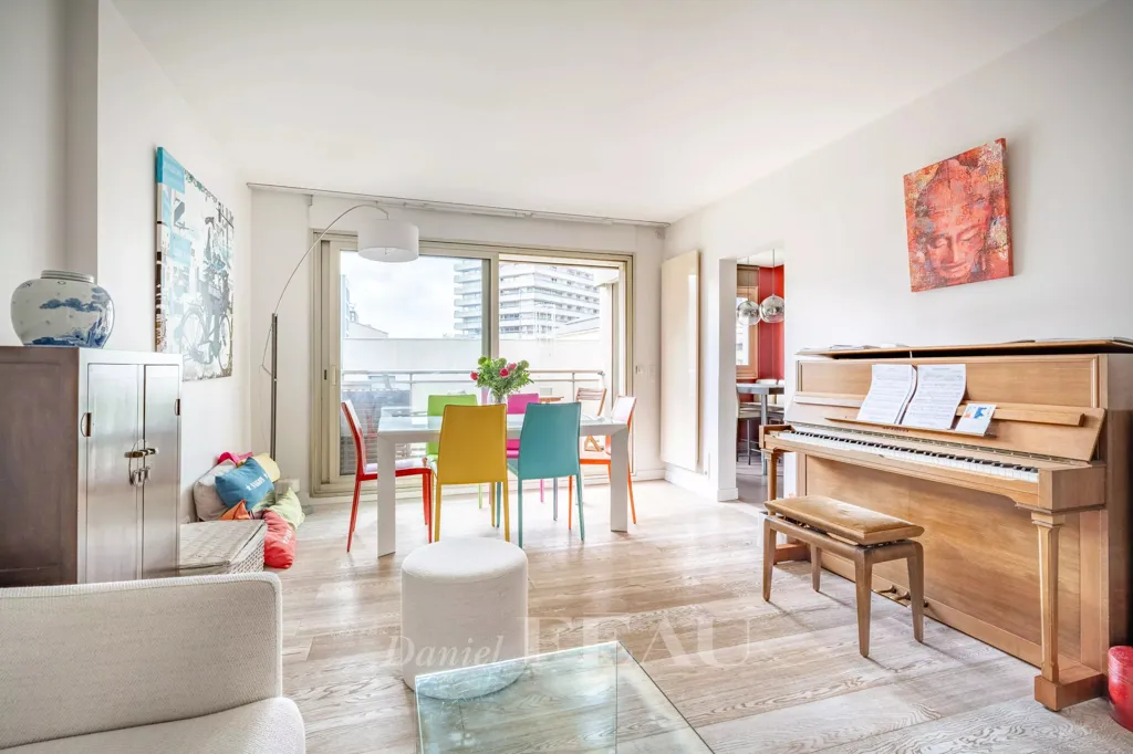 Séjour - Appartement 3/4 Pièces avec Terrasse à Paris 14ème