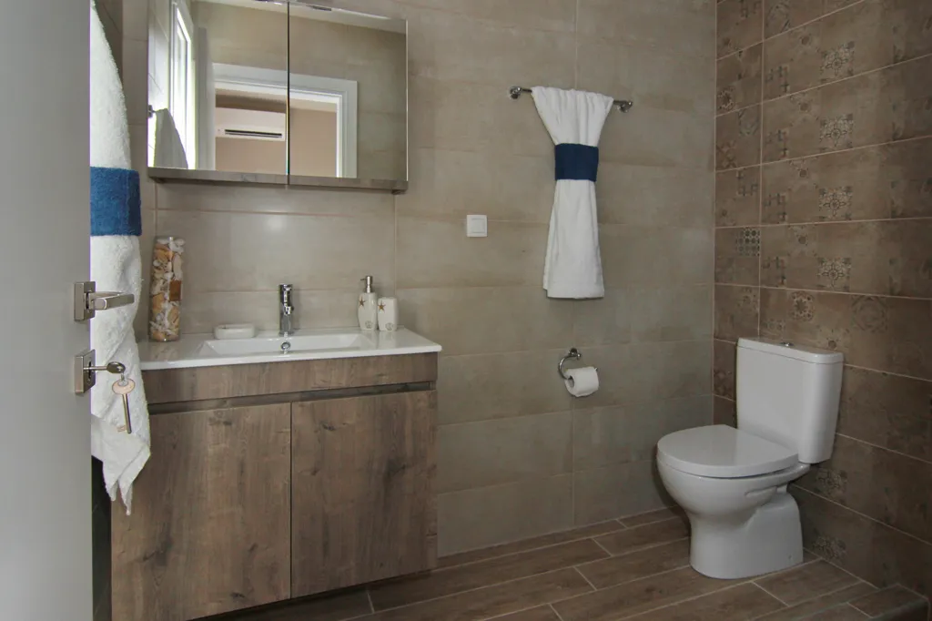 Salles de bain - Villa with Sea View and Pool in Crete