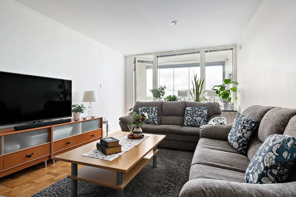 Séjour - Apartment with Balcony in Kallhäll