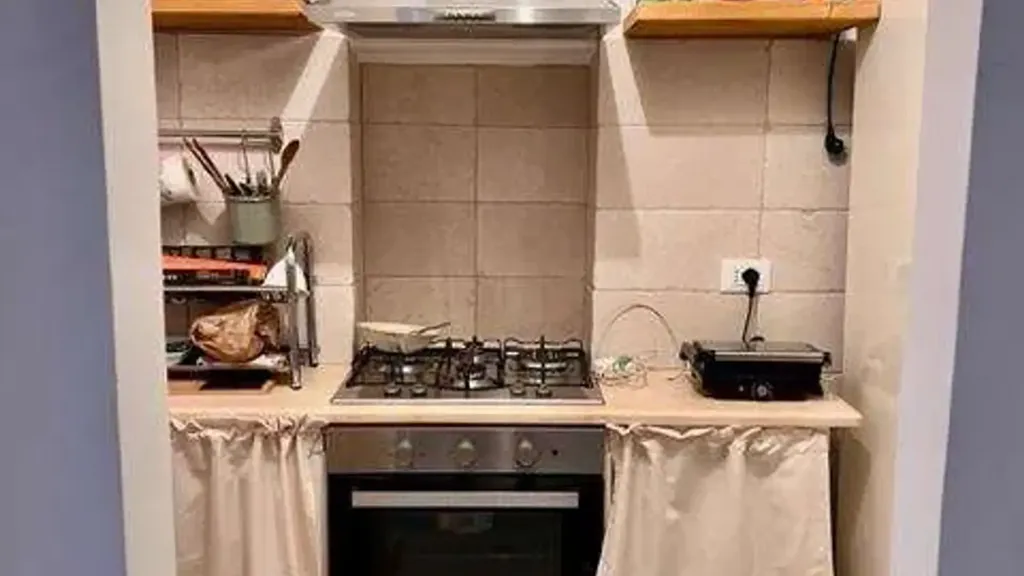 Cuisine - Restored Apartment with Balcony and Terrace in Carovigno
