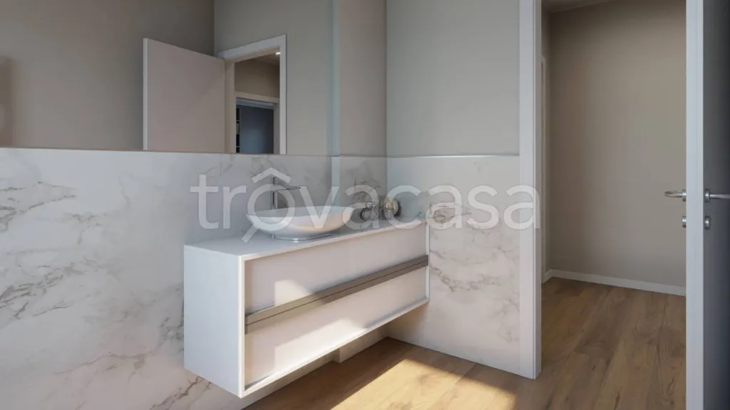 Salles de bain - Apartment with Terraces in Rosta