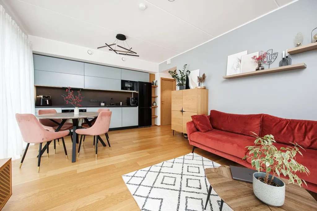Séjour - Modern Flat with Balcony in Tiskre, Harju County