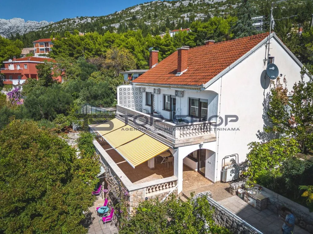 Vista aerea - Family House with Sea Access in Starigrad