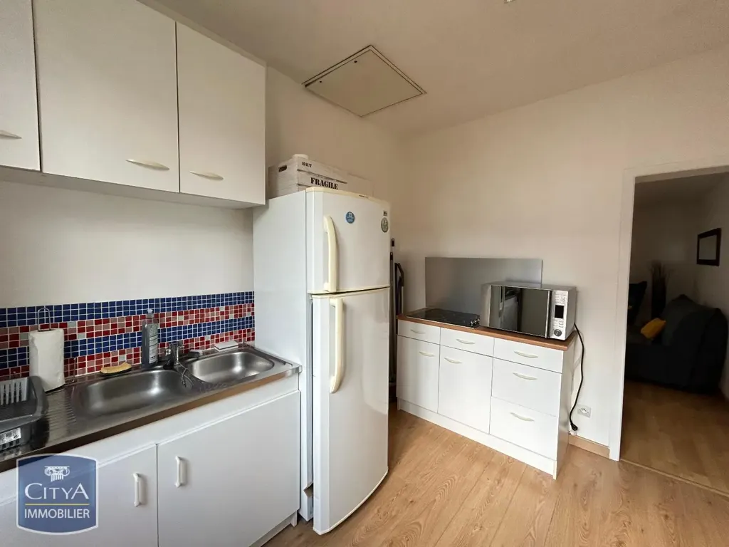 Köök - Duplex Apartment with Terrace in Nancy