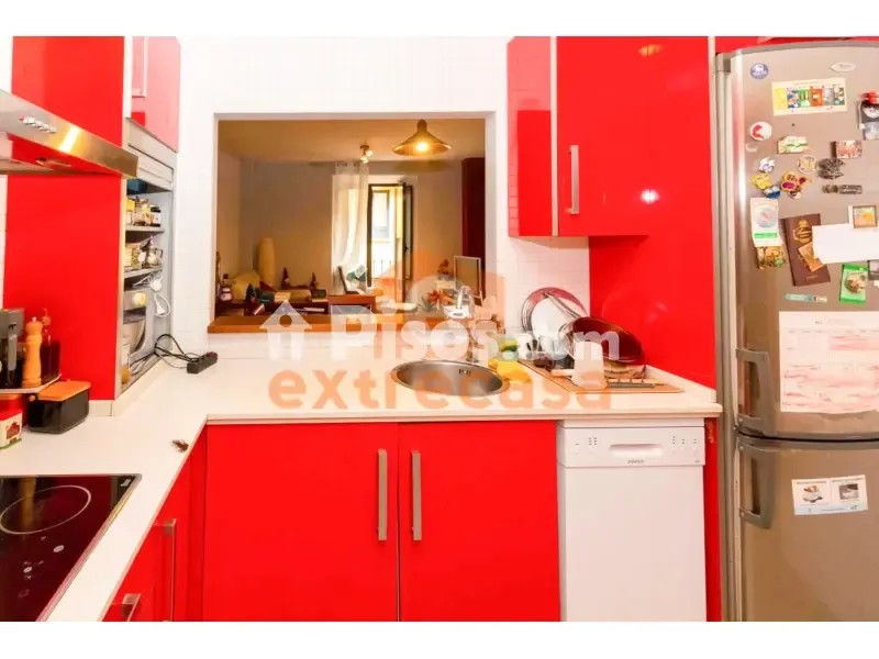 Köök - Apartment with Historical Charm in Badajoz Centre