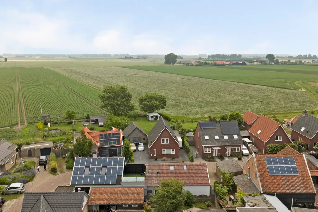 Vista aerea - Spacious Detached House with Balcony in Nieuwdorp