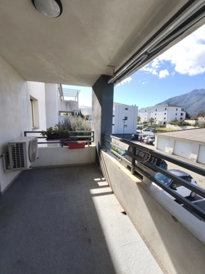 Balcone - T2 Apartment with Mountain View in Moriani Centre