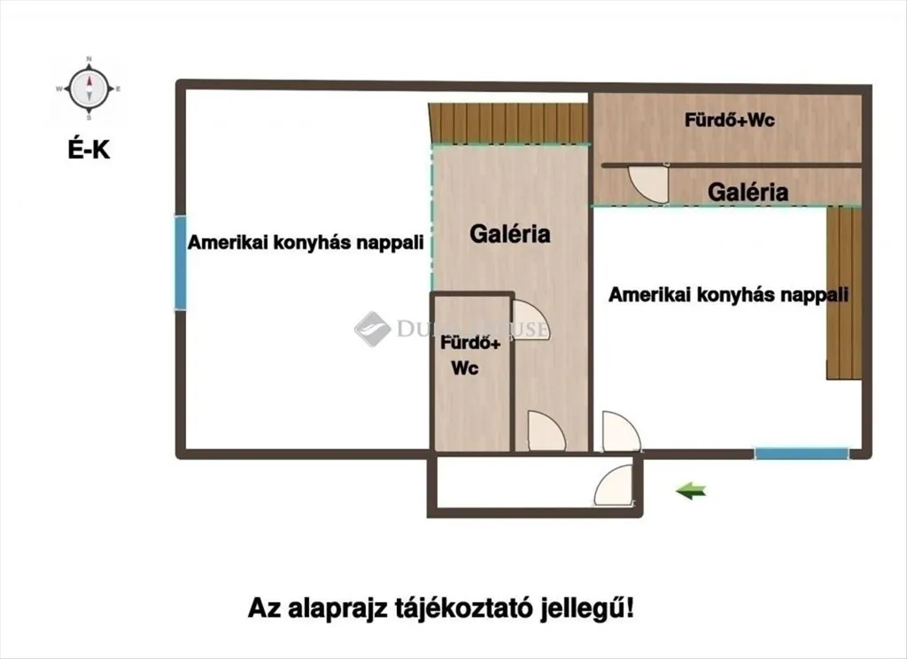 Plaan - Modernised Gallery Flat in Budapest VI