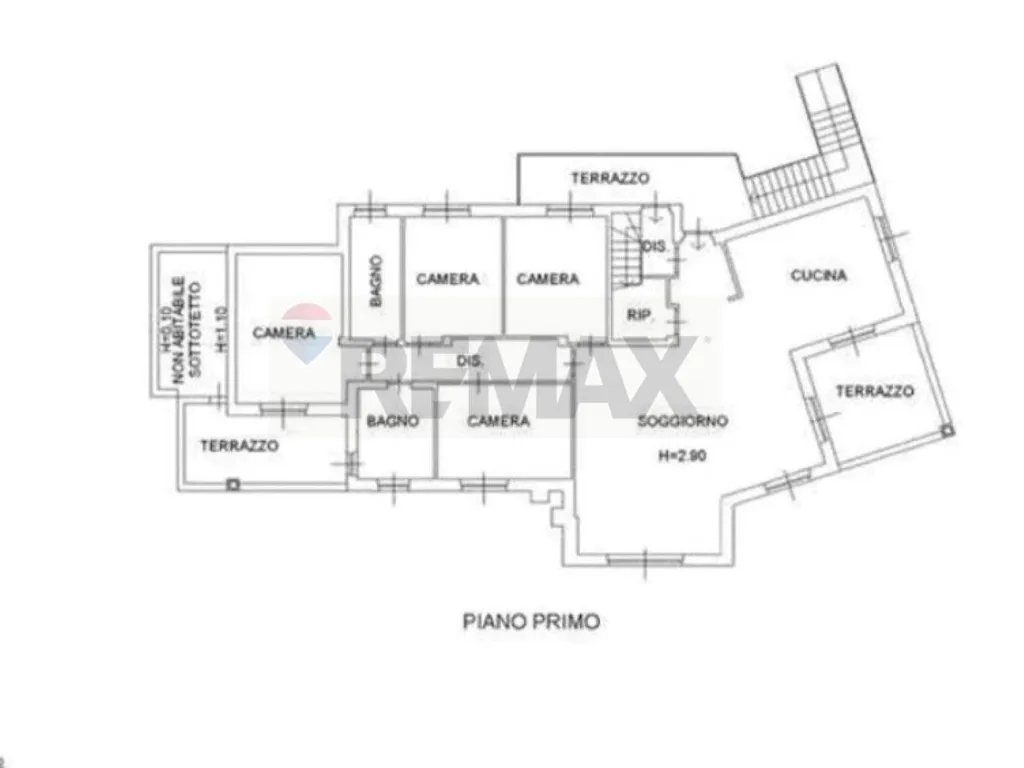 Plan - Modern Penthouse with Lake View in Verbania