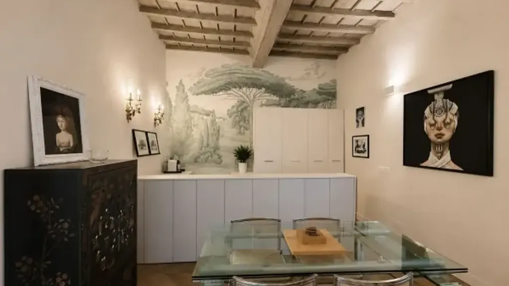 Salle à manger - Charm Apartment with Historic Features in Turin