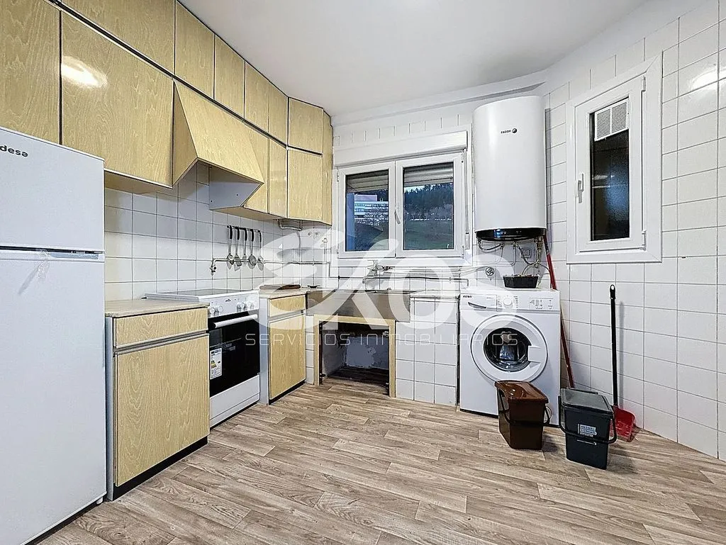 Köök - Student Flat with Terrace in Arrasate