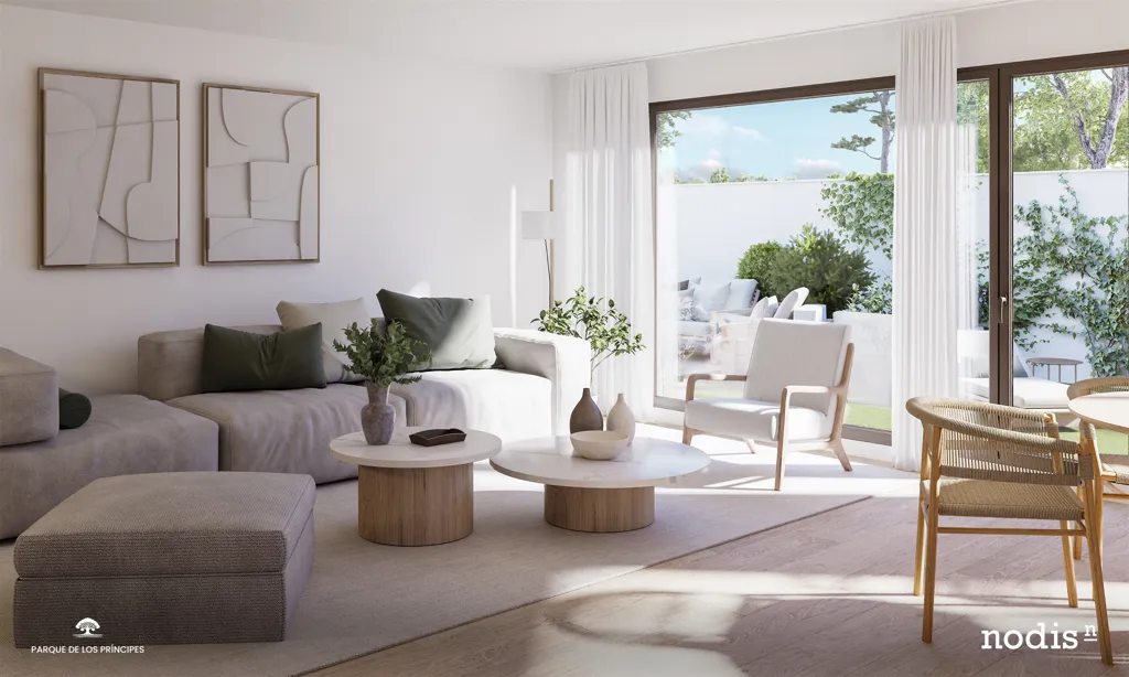 Séjour - New Build Apartment with Pool in Sevilla
